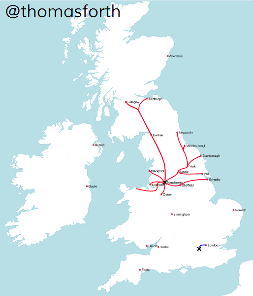 The UK's real hub airport